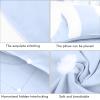 V VILISUN Sleeping Bag Liner, Lightweight Portable, Soft Travel and Camping Sheet, with Compact and Carry Bag, for Travel, Hotel view 2