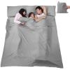 V VILISUN Sleeping Bag Liner, Lightweight Portable, Soft Travel and Camping Sheet, with Compact and Carry Bag, for Travel, Hotel view 1