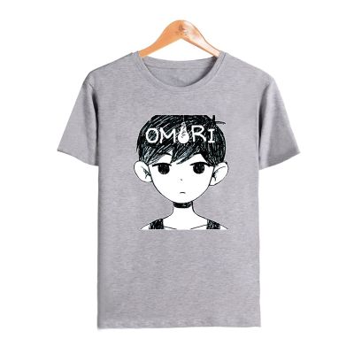 Omori Tshirt Unisex, MenS Short Sleeves T-Shirt Game, Tee Shirt Crew Neck Cotton Harajuku Casual Top