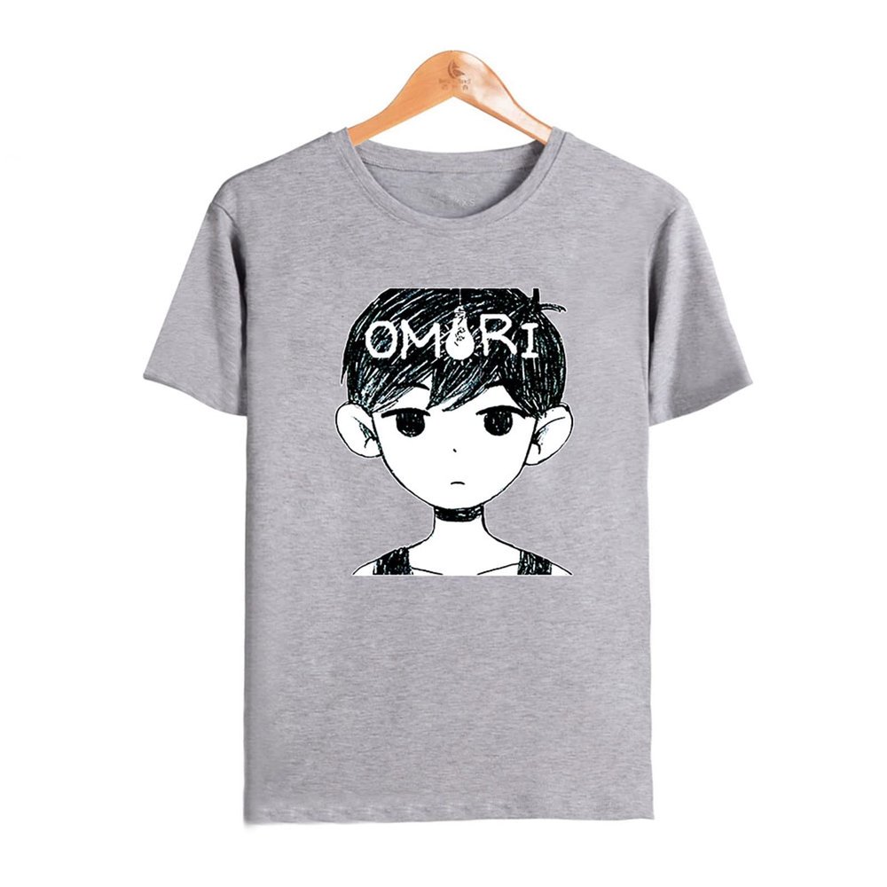 Omori Tshirt Unisex, MenS Short Sleeves T-Shirt Game, Tee Shirt Crew Neck Cotton Harajuku Casual Top