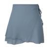 iiniim Women Girls Ladies Ballet Wrap Skirt Over Scarf Tutu Skirt Pull On Elastic Waist Sheer Dance Skirt Gray #B Medium view 4