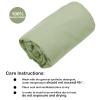 V VILISUN Sleeping Bag Liner, Lightweight Portable, Soft Travel and Camping Sheet, with Compact and Carry Bag, for Travel, Hotel view 3