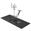 Treadmill Mat,60" x 30",6mm Thickness Exercise Equipment Mat for Carpet Hardwood Floors, Compatible with Walking Pad,Spin Bike,Elliptical Trainer,Rowing Machine view 1
