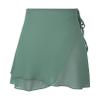 iiniim Women Girls Ladies Ballet Wrap Skirt Over Scarf Tutu Skirt Pull On Elastic Waist Sheer Dance Skirt Green #B Medium view 4