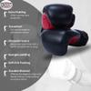 Boxing Gloves 2 Pack for Kids Men Womens Boxing Gloves Set of 2, Best for Boxeo Training, Kickboxing, Muay Thai, Heavy Bag Workout, Sparing Gear with Ultra Wide Wrist Support Siz 4OZ-16OZ view 3