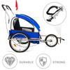 Wakauto Bike Trailer Hitch Quick Release Adapter for Bike Trailer Sturdy Steel Linker Easy Installation view 4