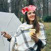 BESTOYARD 1pc Berets Beret Hat for Women & Kids with Design & Wool Material Kawaii Hat Hat Outfits for Girls Female Outdoor Decorative Hat Girls Bucket Hat Cap Pink view 4