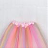 POLG Toddler Kids Girls Tutu Skirt Toddler Girls 3 Layer Tulle Multicolor Princess Ballet Party Dress Age 2-8 Years Old (Pink, One Size) view 2