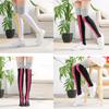 Chicken Legs Socks Women Knee-High Thigh-High Socks Crazy Funny Novelty Fashion Creative Chicken Toe Feet Cosplay Knee Socks Under Knee Stovepipe Socks Gifts (1Pair Rose Red) view 3
