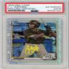 CJ Abrams 2020 Bowman Chrome Prospects Mega Box Autographed Card #BCP-62 - PSA/DNA view 1
