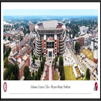 Bryant-Denny Stadium, Home of Alabama Football - 40.25x13.75-inch Standard Framed Print by Blakeway Panoramas