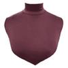AMAL Muslim Fake Collar COTTON Body Hijab Extensions Neck Cover Under Top USA (Rose-Brown #7) view 1