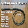Coreless Flat 550 Paracord - Also Known As 650 Coreless - No Inner Strands, Flat Braid - Charcoal Gray 1000 Foot Spool view 4