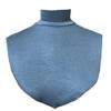 AMAL Muslim Fake Collar COTTON Body Hijab Extensions Neck Cover Under Top USA (Light Gray-Blue #15) view 1