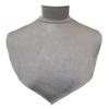 AMAL Muslim Fake Collar COTTON Body Hijab Extensions Neck Cover Under Top USA (Light Gray #10) view 1