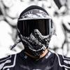 HK Army HSTL Goggle Paintball Airsoft Mask with Anti Fog Thermal Lens (Fracture Black/Grey/Smoke Lens) view 4