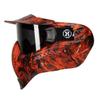 HK Army HSTL Paintball Goggle Mask with Anti Fog Thermal Lens - Flame view 3