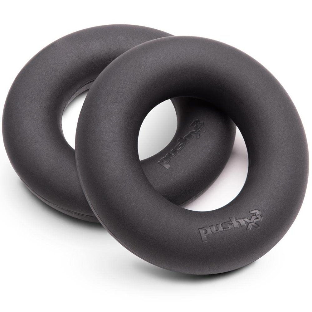 PushX3 Grip Strength Trainer Rings, Rock Climbing & Bouldering, Jujitsu Grip Strength, BJJ Trainer, Hand Grip, Forearm, and Wrist Strengthener, Stress Relief, Convert PushX3 Pushup Equipment to Stable Pushup Stands