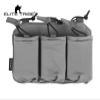 Emerson Triple Magazine Pouch for SS Vest 5.56/7.62 Magazine Pouch Holder (Wolf Gray) view 2