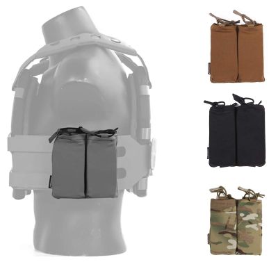 Emerson Precision Double Magazine Pouch for SS Vest Modular Molle Mag Pouch for 5.56 Magazine (Multicam)