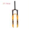 High MTB Bicycle Fork Magnesium alloy Supension Air 26/27.5/ 29er Inch Mountain Bike Fork For A Bicycle Accessories (Orange,29 inch) view 2