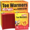 Toe Warmers (45 Pairs) - Up to 10 Hours of Heat, Easily Apply with Adhesive - Ultra Thin, Easy, All Natural - Air Activated, Odorless Hot Toe Warmers - Sport Temp (45) view 1