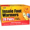 Insole Foot Warmers (20 Pairs) - Up to 10 Hours of Heat, Easily Apply with Adhesive - Ultra Thin, Easy, All Natural - Air Activated, Odorless Hot Insole Warmers - Sport Temp view 1