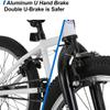 HH HILAND 20 inch Freestyle Kids BMX Bike, Beginner-Level to Advanced Riders with 360 Degree Gyro & 4 Pegs, Kids' Bicycles for Boys, Girls, White view 3