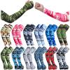 Syhood 12 Pairs Cooling Arm Sleeves UV Protection Sun Sleeves for Women Men Outdoor Sports Running Golf Cycling (Camouflage Pattern) view 1
