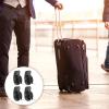 2 Pairs Suitcase Repair Wheels Replacement Luggage Wheels Luggage Accessories Bag Pack Decor Daily Dress view 4