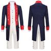 Weixu Colonial Uniform Cosplay Costume Blue Outfits for Women L view 3