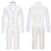 Weixu Colonial Uniform Cosplay Costume Blue Outfits for Women L view 4