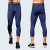 Yuerlian Mens 3/4 Leggings Men 3/4 Compression Pants Baselayer Athletic Workout Running Leggings view 4