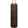 4Ft Boxing Punch Bag Cowhide Leather Punching Bag MMA Fitness Martial Arts Workout Training Vintage Style Sacks view 3