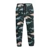 RUIHEP Whale Swimming Men's Printed Fleece Sweatpants Casual Joggers Pants Trousers with Pockets White view 1