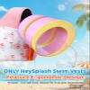 HeySplash Swim Vest for Kids, Toddler Pool Floaties Fit 33-66 Lbs,Swimming Vest with Adjustable Strap, Swim Jacket Water Wing Arm Float, Puddle Beach Boat Jumper Float Device Girl,Pink Whale view 2