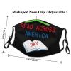 Read Across America Day Face Mask for Men Women Windproof Dustproof and Anti-Pollution Face Cover Reusable and Washable Cloth Face Cover 1 Masks view 4