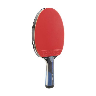 Dunlop Evolution 2000 Table Tennis Bats Black/Red/Yellow One Size