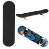 Skateboards for Beginners, 31''x 8'' Standard Skateboards 7 Layer Canadian Maple Double Kick Concave Complete Skateboard for Teens Beginners Adults (#001) view 2