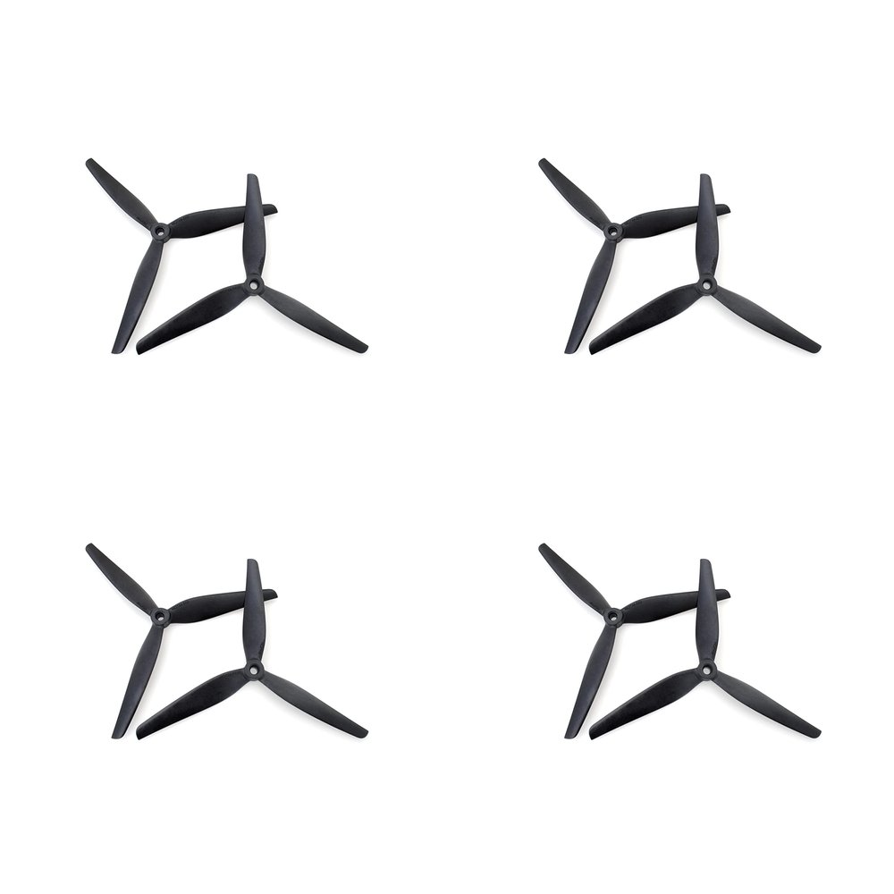 8PCS HQProp 7X4.5X3 Black (4CW+4CCW) for MacroQuad