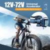 Thumb Throttle Ebike: Electric Scooter Throttle, Ebike Throttle, 7/8inch (22mm) Thumb Throttle Speed Control, 12V-72V Universal Controller for E-Bike Electric Scooters view 2