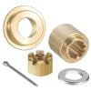 Qiclear Upgrade Propeller Installation Hardware Kits fit 25-30hp Yamaha Outboard Moto Propellers,Thrust Washer/Spacer/Washer/Nut/Cotter Pin Included view 4