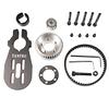 Vanpro DIY Electric Skateboard 5065 Brushless Motor PU Wheels Pulleys Kit Set Belt 5M 10MM 270 (Snow Black, Pack of 1) view 1