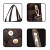 Women Handbag Leather Tote Bag Top Hand Handbag Rivet Clutch Wallet Card Hold 3 Pcs Set-White view 4