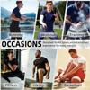 Yuerlian Compression Shorts Men with Pocket Spandex Sport Shorts Athletic Workout Running Performance Baselayer Underwear 3 Packs view 2