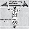 frperce 50" Wall Mounted Chin Pull Up Bar Gym Workout Training Fitness Pro Mount Heavy Duty Capacity 500Lbs view 3
