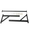 frperce 50" Wall Mounted Chin Pull Up Bar Gym Workout Training Fitness Pro Mount Heavy Duty Capacity 500Lbs view 4