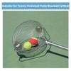 Anbt Ball Collector Ball Picker Upper for Tennis Padel Baseball Softball Adjustable Length Handle Durable Steel view 4