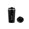 RANANIM Travel Coffee Mug with Lid, Double Wall Vacuum Insulated Stainless Steel Tumbler to Keep Hot/Ice Coffee for Party, Camping, Car (Gentleman Black) view 1