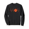 Basketball Heartbeat BBall Gift Sweatshirt view 1